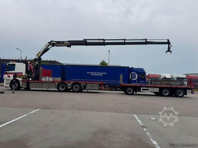 Crane truck DAF CF 85.410 / 6X2 / Palingen PK 34002-SH / Remote...