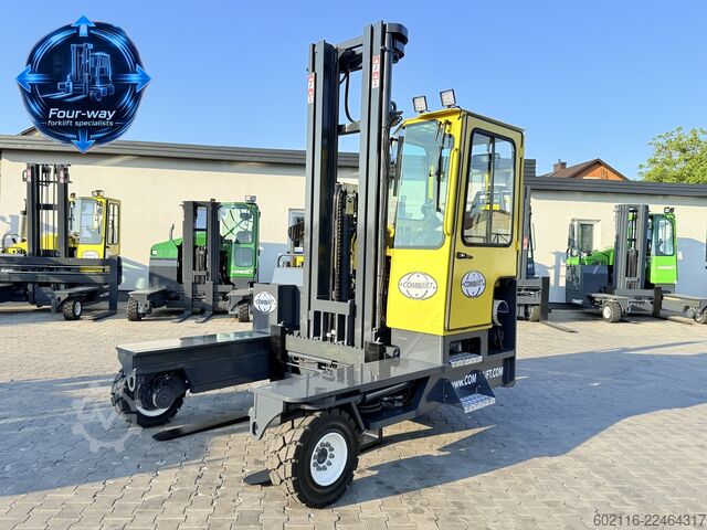 4-way forklift Combilift C5000XL GAS TRIPLEX 6920 FREE-LIFT CABIN