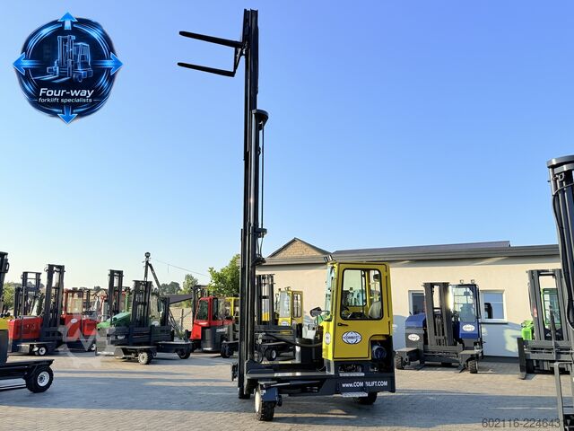 4-way forklift Combilift C5000XL GAS TRIPLEX 6920 FREE-LIFT CABIN