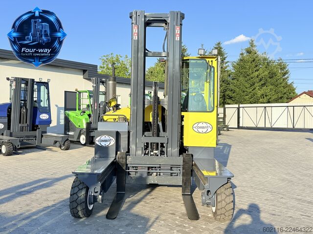 4-way forklift Combilift C5000XL GAS TRIPLEX 6920 FREE-LIFT CABIN