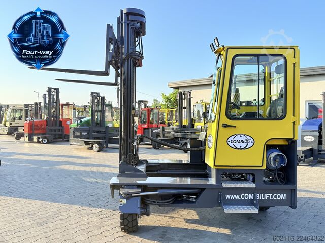 4-way forklift Combilift C5000XL GAS TRIPLEX 6920 FREE-LIFT CABIN