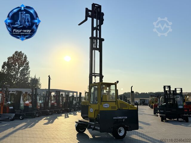 4-way forklift Combilift C5000XL GAS TRIPLEX 6920 FREE-LIFT CABIN