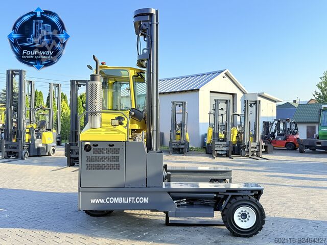 4-way forklift Combilift C5000XL GAS TRIPLEX 6920 FREE-LIFT CABIN