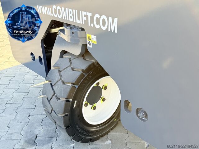 4-way forklift Combilift C5000XL GAS TRIPLEX 6920 FREE-LIFT CABIN