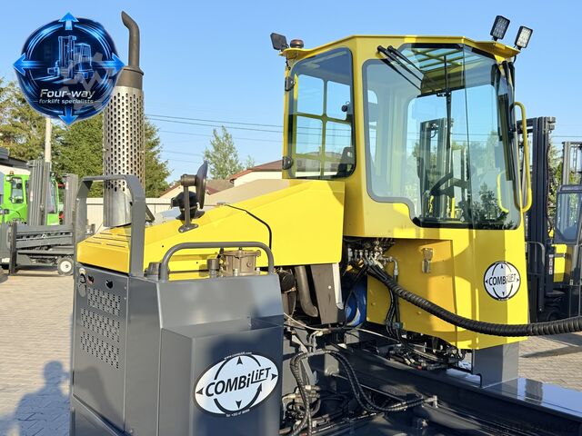 4-way forklift Combilift C5000XL GAS TRIPLEX 6920 FREE-LIFT CABIN