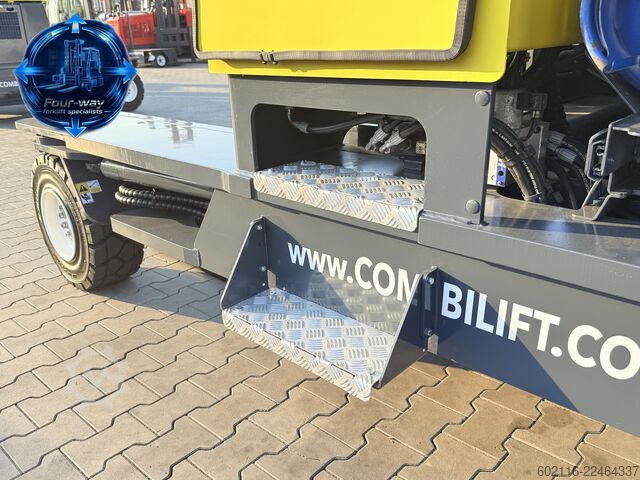 4-way forklift Combilift C5000 XL GAS TRIPLEX 6920 FORK POSITIONE