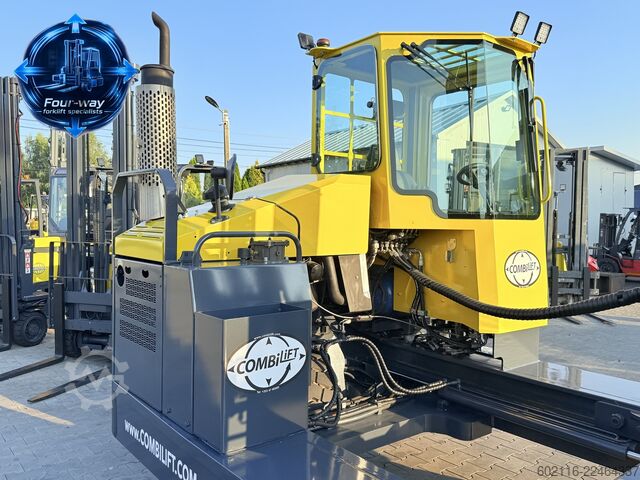 4-way forklift Combilift C5000 XL GAS TRIPLEX 6920 FORK POSITIONE