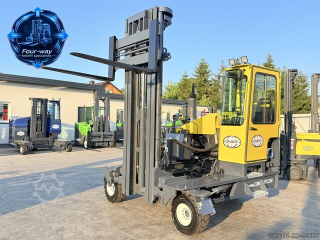 4-way forklift Combilift C5000 XL GAS TRIPLEX 6920 FORK POSITIONE