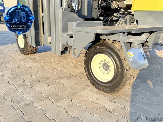 4-way forklift Combilift C5000 XL GAS TRIPLEX 6920 FORK POSITIONE