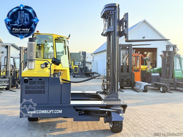 4-way forklift Combilift C5000 XL GAS TRIPLEX 6920 FORK POSITIONE