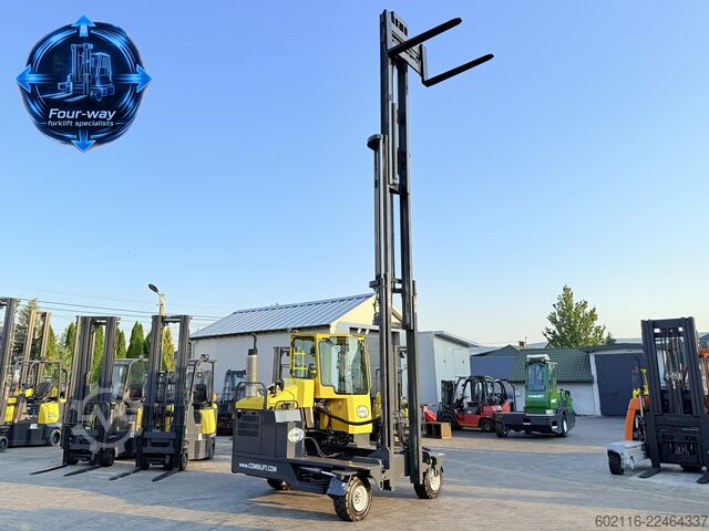4-way forklift Combilift C5000 XL GAS TRIPLEX 6920 FORK POSITIONE