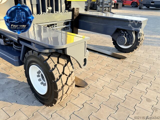 4-way forklift Combilift C5000 XL GAS TRIPLEX 6920 FORK POSITIONE