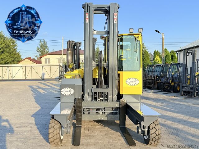 4-way forklift Combilift C5000 XL GAS TRIPLEX 6920 FORK POSITIONE