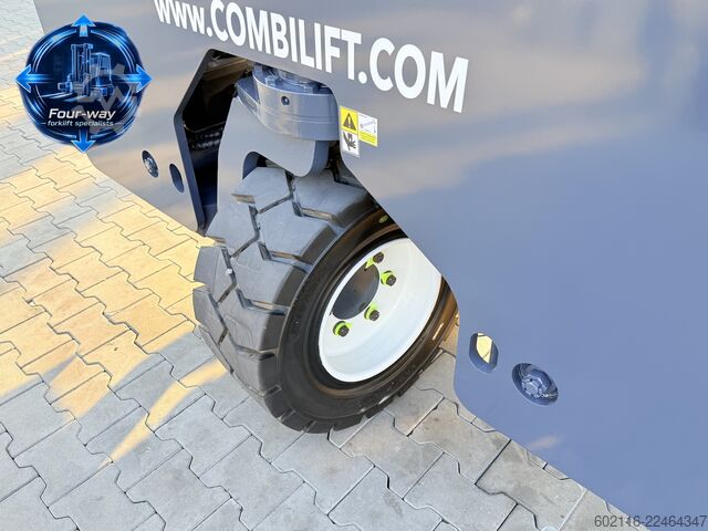4-way forklift Combilift C5000 XL GAS TRIPLEX 6920 FORK POSITIONE