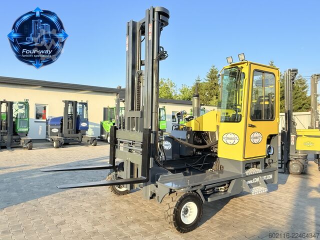 4-way forklift Combilift C5000 XL GAS TRIPLEX 6920 FORK POSITIONE