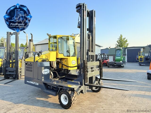 4-way forklift Combilift C5000 XL GAS TRIPLEX 6920 FORK POSITIONE