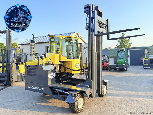 4-way forklift Combilift C5000 XL GAS TRIPLEX 6920 FORK POSITIONE