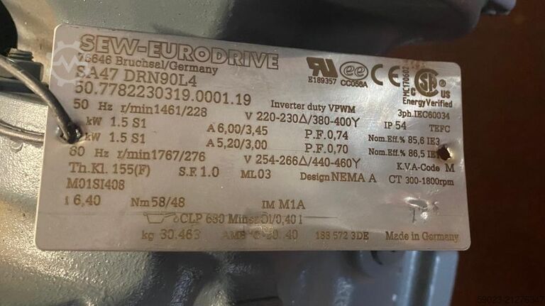 Belt conveyor/conveyor belt/belt strip Potveer 112541/112546