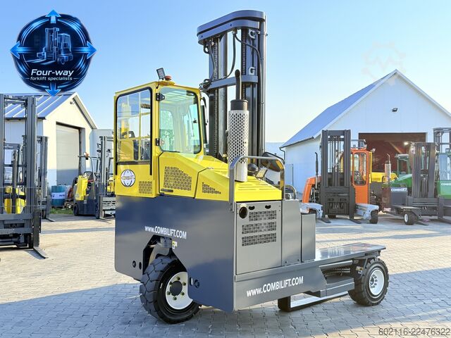 4-way forklift Combilift C5000XL GAS TRIPLEX 6920 FREE-LIFT CABIN
