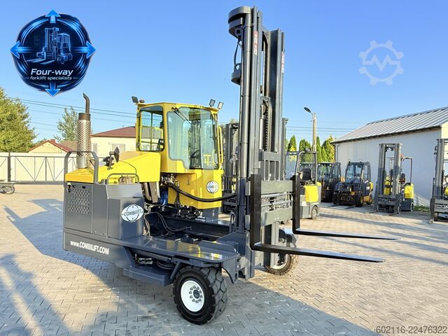 4-way forklift Combilift C5000XL GAS TRIPLEX 6920 FREE-LIFT CABIN