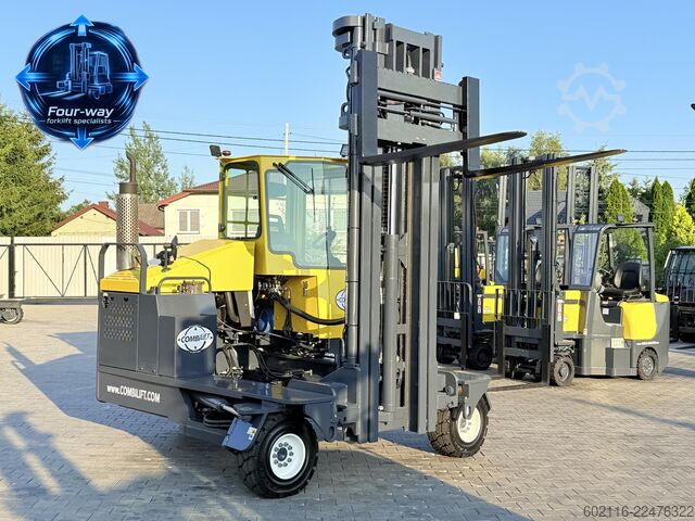 4-way forklift Combilift C5000XL GAS TRIPLEX 6920 FREE-LIFT CABIN