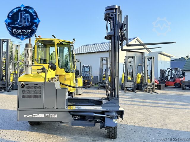 4-way forklift Combilift C5000XL GAS TRIPLEX 6920 FREE-LIFT CABIN