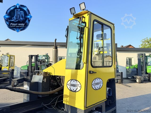 4-way forklift Combilift C5000XL GAS TRIPLEX 6920 FREE-LIFT CABIN