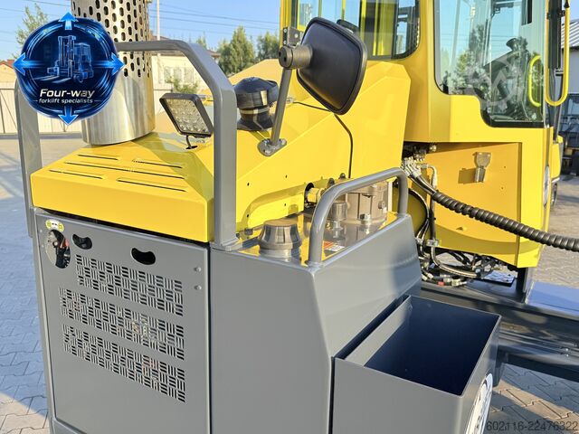 4-way forklift Combilift C5000XL GAS TRIPLEX 6920 FREE-LIFT CABIN