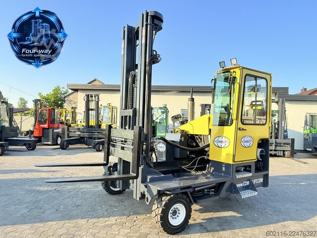 4-way forklift Combilift C5000XL GAS TRIPLEX 6920 FREE-LIFT CABIN