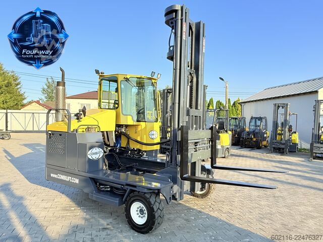 4-way forklift Combilift C5000XL GAS TRIPLEX 6920 FREE-LIFT CABIN