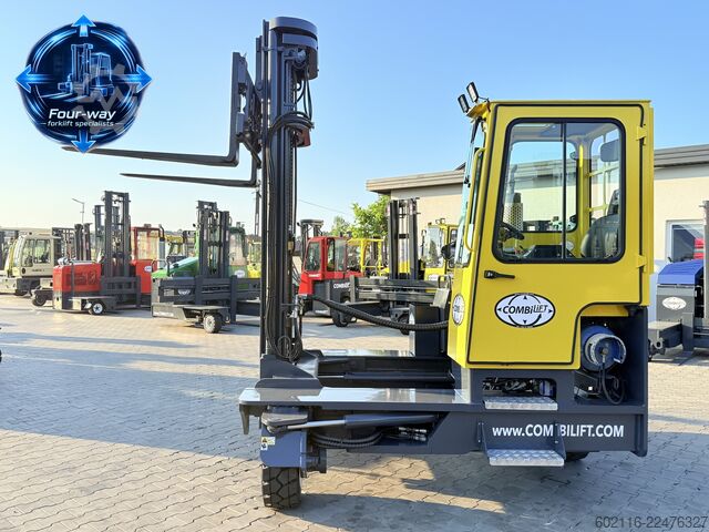 4-way forklift Combilift C5000XL GAS TRIPLEX 6920 FREE-LIFT CABIN