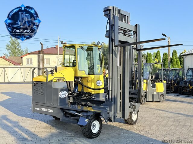 4-way forklift Combilift C5000XL GAS TRIPLEX 6920 FREE-LIFT CABIN