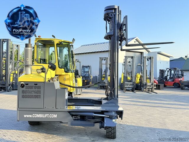 4-way forklift Combilift C5000XL GAS TRIPLEX 6920 FREE-LIFT CABIN