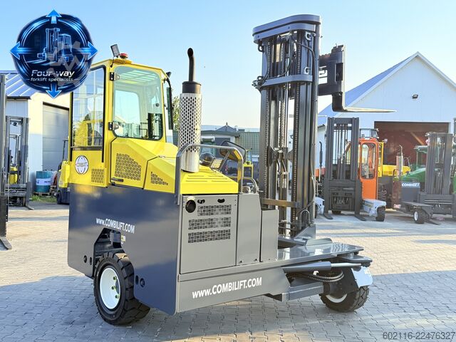 4-way forklift Combilift C5000XL GAS TRIPLEX 6920 FREE-LIFT CABIN