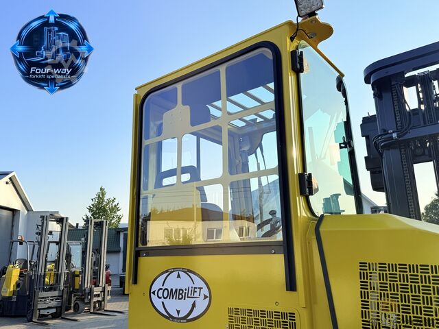 4-way forklift Combilift C5000XL GAS TRIPLEX 6920 FREE-LIFT CABIN