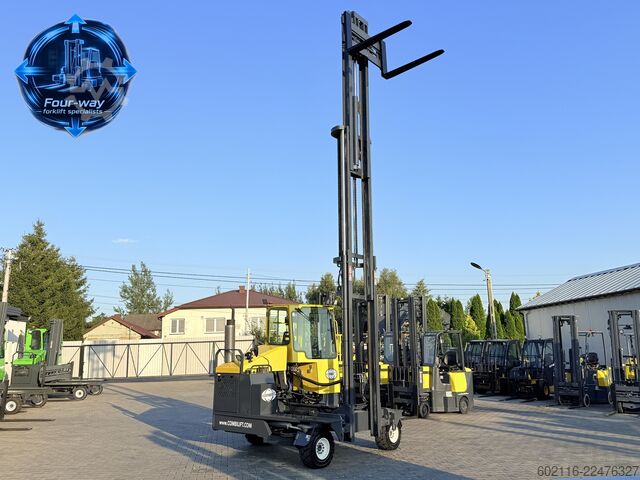 4-way forklift Combilift C5000XL GAS TRIPLEX 6920 FREE-LIFT CABIN