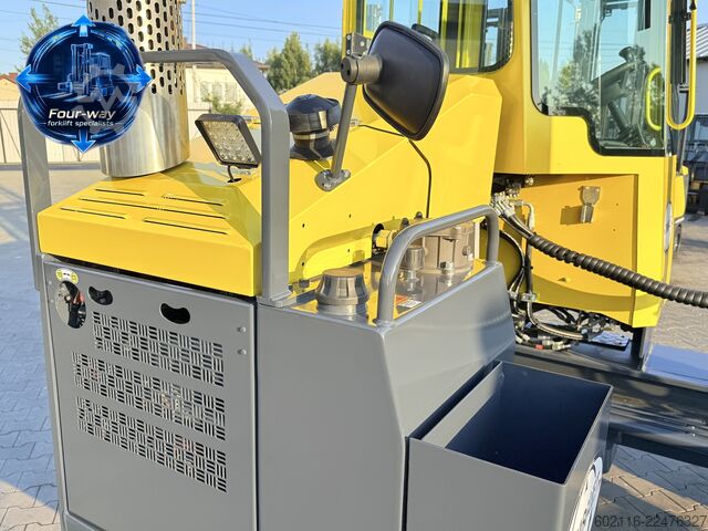 4-way forklift Combilift C5000XL GAS TRIPLEX 6920 FREE-LIFT CABIN