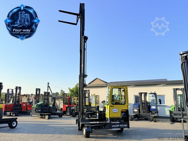 4-way forklift Combilift C5000XL GAS TRIPLEX 6920 FREE-LIFT CABIN