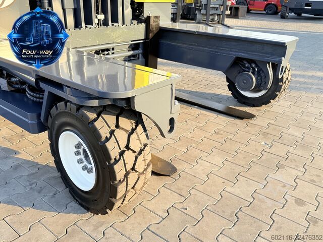 4-way forklift Combilift C5000 XL GAS TRIPLEX 6920 FORK POSITIONE