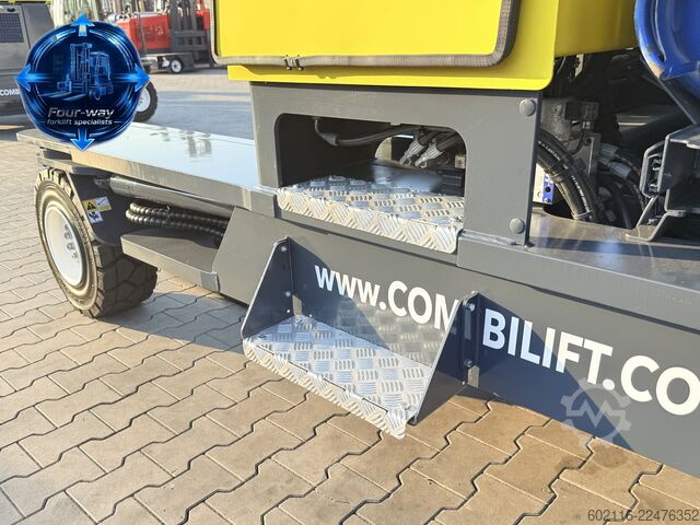 4-way forklift Combilift C5000 XL GAS TRIPLEX 6920 FORK POSITIONE