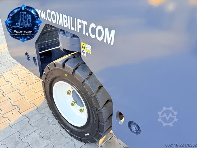 4-way forklift Combilift C5000 XL GAS TRIPLEX 6920 FORK POSITIONE