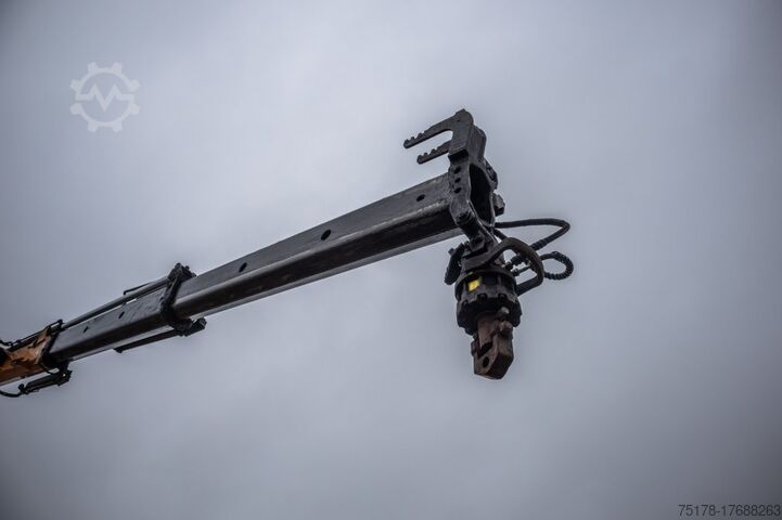 Tipper with crane DAF LF 250 - EFFER 145