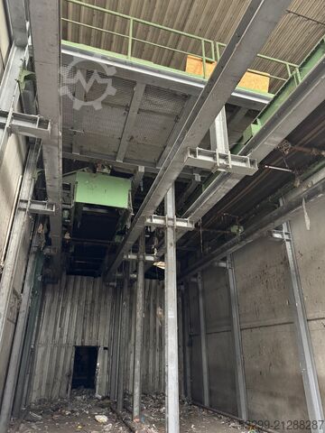 Verladeanlage für Walking-Floor Westa Fördertechnik 