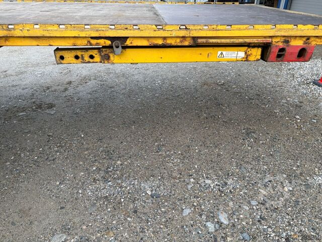 Wechselpritsche offen Krone BDF 7,45m Lochleiste Teleskopstützen