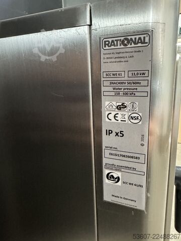 Kombidämpfer Rational SCC 61