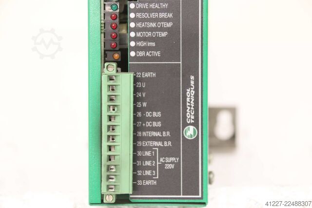 AC Servo Drive Control Techniques MAXAX 100/3000