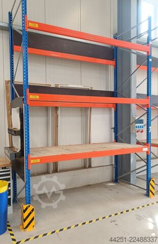Schulte pallet rack starter bay Schulte Lagertechnik S610-M18 + LNS-Duo 110 x 50 x 2700 mm