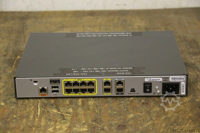 Router Cisco 1812/K9 V07