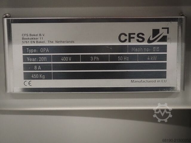 Vorreiniger (Staubabscheider) GEA OPA