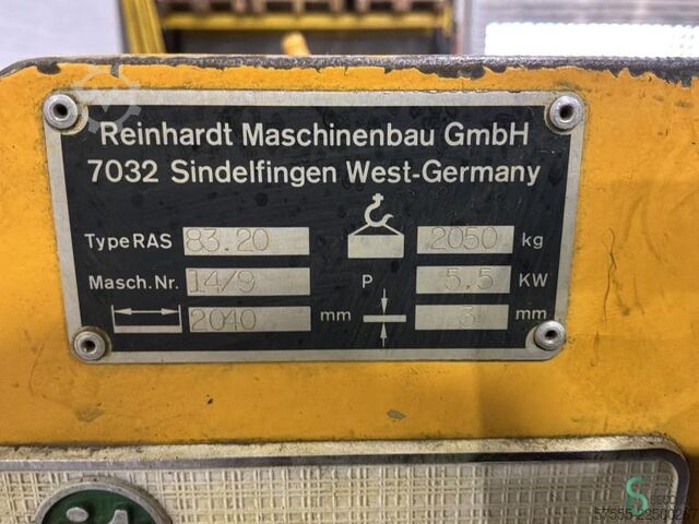 Sheet shears  RAS 83.20, 2040x3mm RAS 